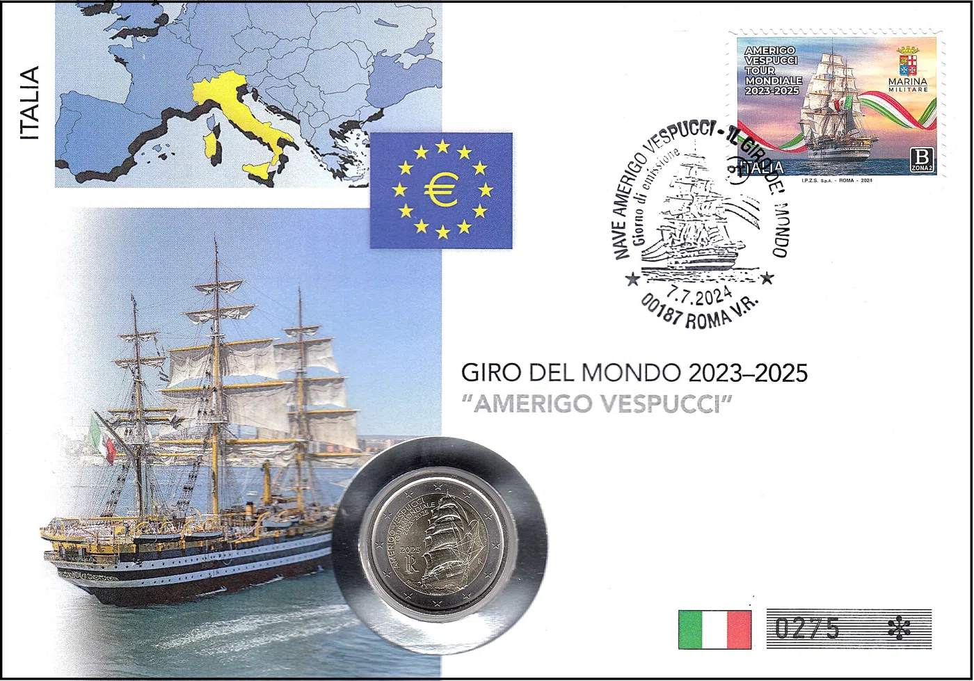 AMERIGO VESPUCCI TOUR MONDIALE 2023 - 2025